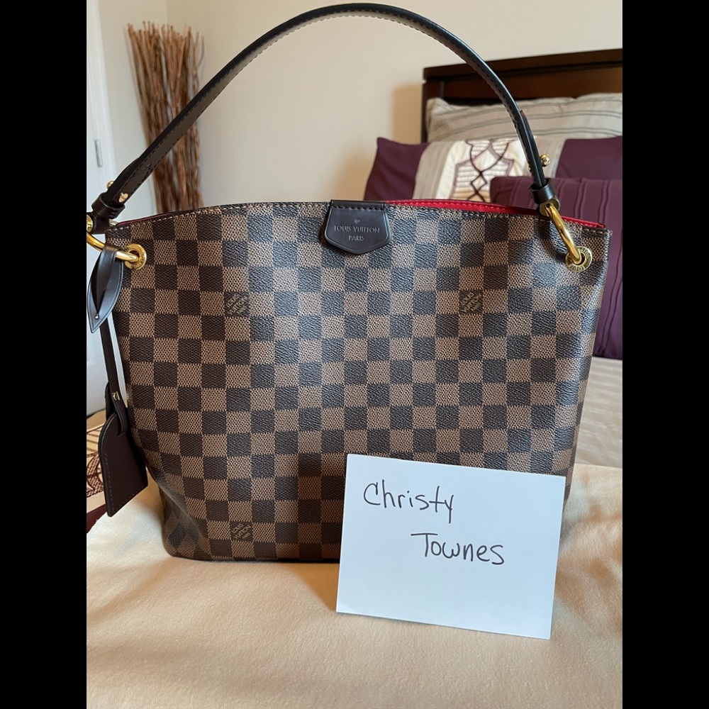 💯 LV Graceful PM - Damier Ebene